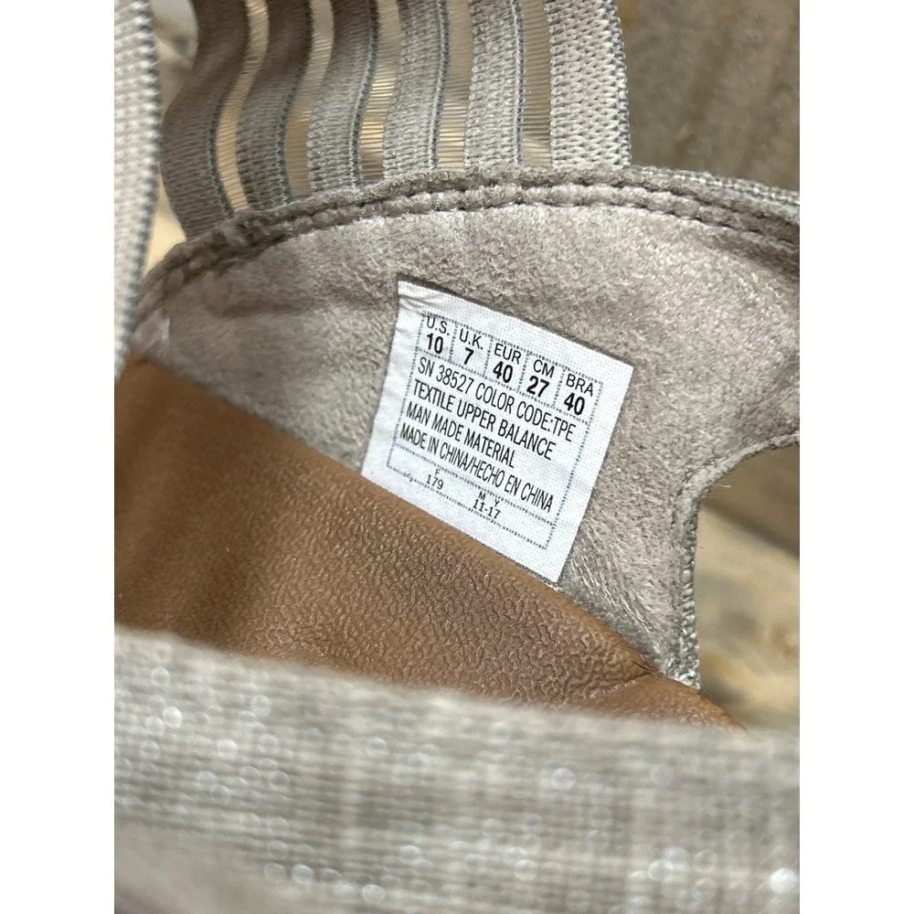 Skechers Cali Women’s US10 Sandals Taupe Beverlee Smitten Kitten Wedge Luxe Foam - Picture 5 of 8